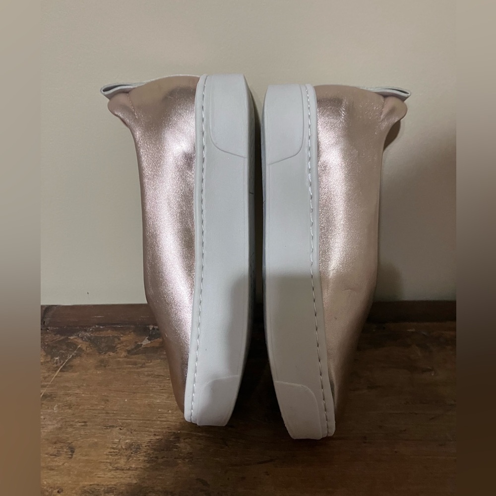 Naked Feet Regime Gold Shoes - Picture 3 of 6